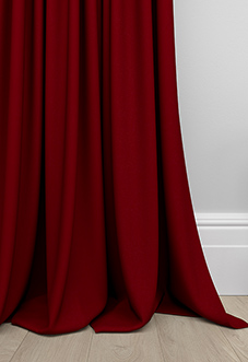 Faux Suede, Brick - Made to Measure Curtains